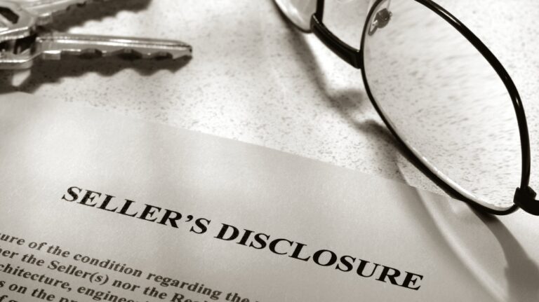 Seller Disclosure document